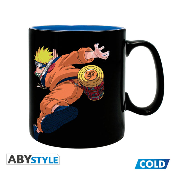 Naruto - Mug Heat Change - 460 ml - Naruto & Sasuke - Evogames