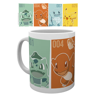 Pokemon - Mug - 320 ml - Starters - Evogames