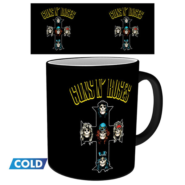 Guns N Roses - Mug Heat Change - 320 ml - Cross - Evogames