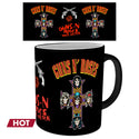 Guns N Roses - Mug Heat Change - 320 ml - Cross - Evogames