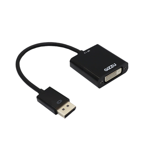 GIZZU Display Port Male to DVI Female Adapter 0.15m Polybag - Evogames