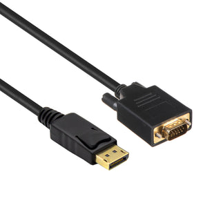GIZZU DisplayPort to VGA 1.8M Cable Polybag - Evogames