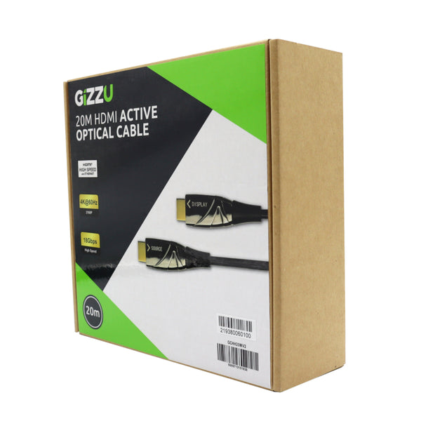 GIZZU High Speed V2.0 HDMI 20m Cable with Ethernet - Evogames
