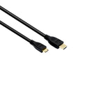 GIZZU High Speed V.2 Mini HDMI to HDMI 1.8m Cable Polybag - Evogames