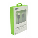 GIZZU Micro 2m USB Braided Cable Black - Evogames