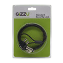 GIZZU 1.8m T-Bar Laptop Cable Lock Master Key Compatible - Evogames