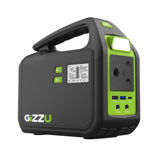 GIZZU 242Wh Portable Power Station 1 x 3 Prong SA Plug Point - Evogames