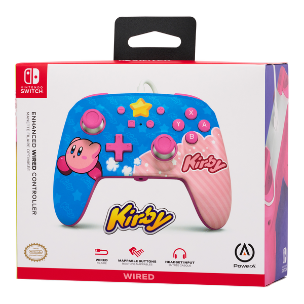 PowerA Nintendo Switch Wired Controller - Kirby - Evogames