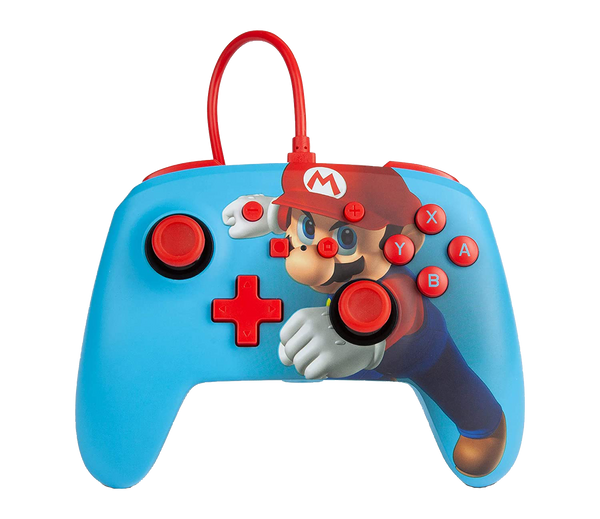 PowerA Enhanced Wired Controller for Nintendo Switch - Mario Punch - Evogames