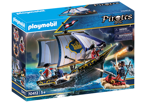 Playmobil Pirates Redcoat Caravel 70412 - Evogames
