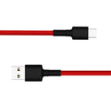 Xiaomi USB Type-C Braided 1m Cable - Red - Evogames