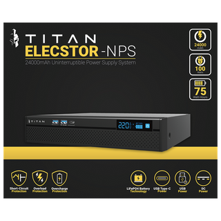 TITAN Elecstor 100W Mini UPS 24000mAh - 75WH - Evogames